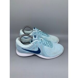Nike Revolution 4 Blue Running Shoes 908999-400 Women's Sz 9